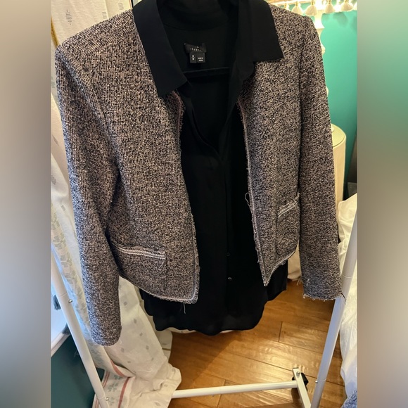 Rebecca Taylor Tweed Dress and Jacket Pair - Picture 11 of 12